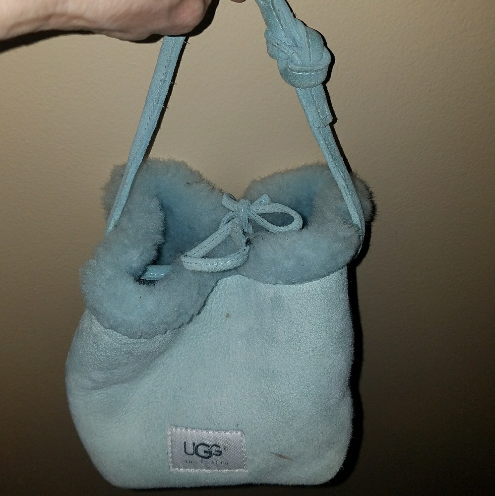 Small Sheepskin Satchel Purse